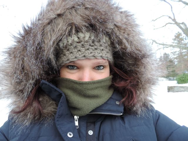 KOUD!! Maar ik ben goed ingepakt!