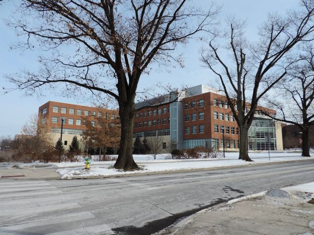 De business school, achterkant