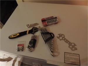 Al mijn fietsgereedschap