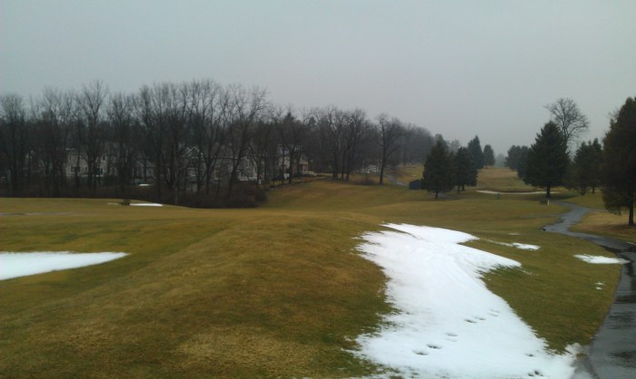 De golfbaan