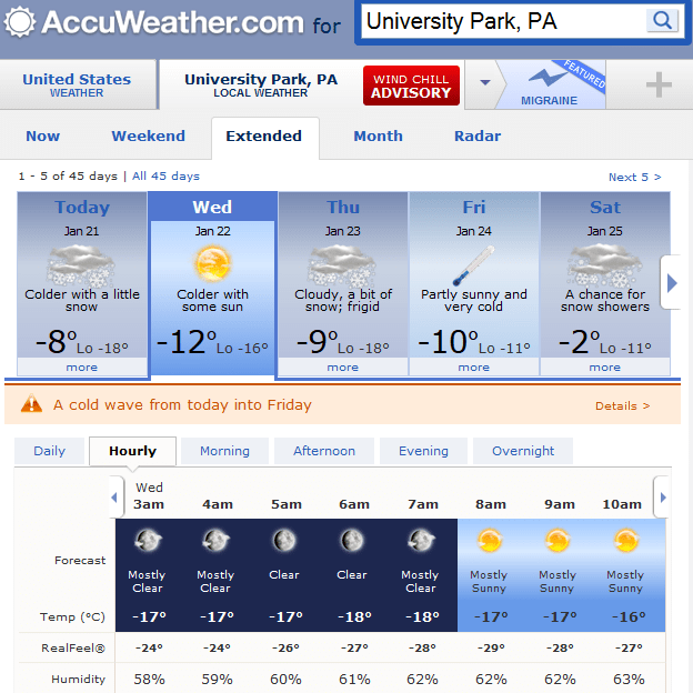 En oh wat is het weer koud!