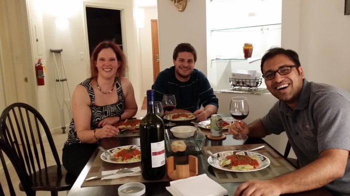 Ik, Peter, en Pranav