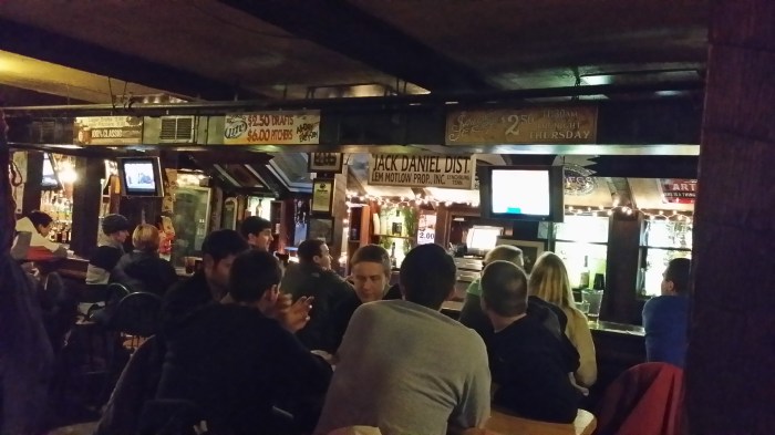 The Rathskeller op donderdagavond