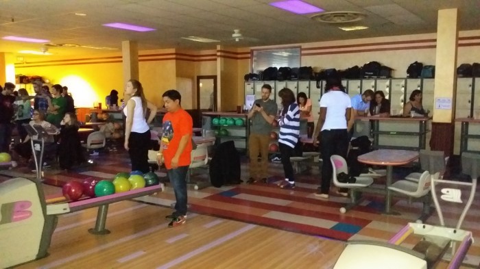 Bowling met de Out and About groep