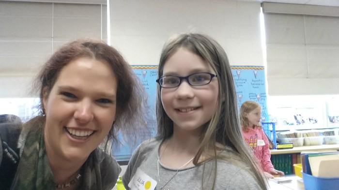 Julia en ik (selfie!!)