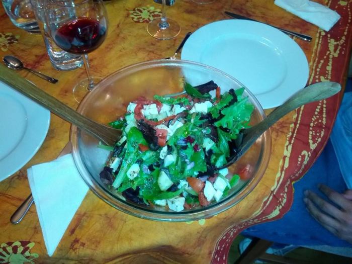 Italiaanse salade (niet zo heel speciaal meer voor me eerlijk gezegd, maar altijd een succes)