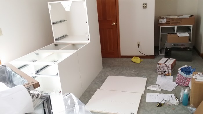 Mijn IKEA kastjes-productie-straat