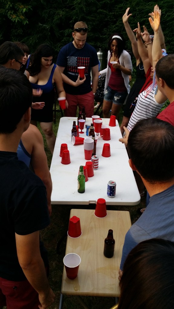 Impressie van Flip-Cup 