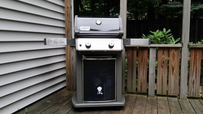 De barbecue, in elkaar gezet! 