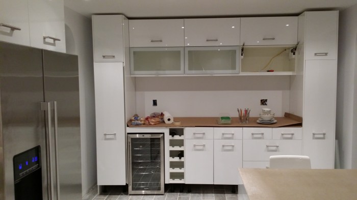 De keuken zoals ie nu is...