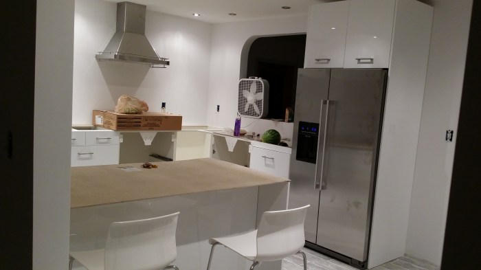 De keuken zoals ie nu is...