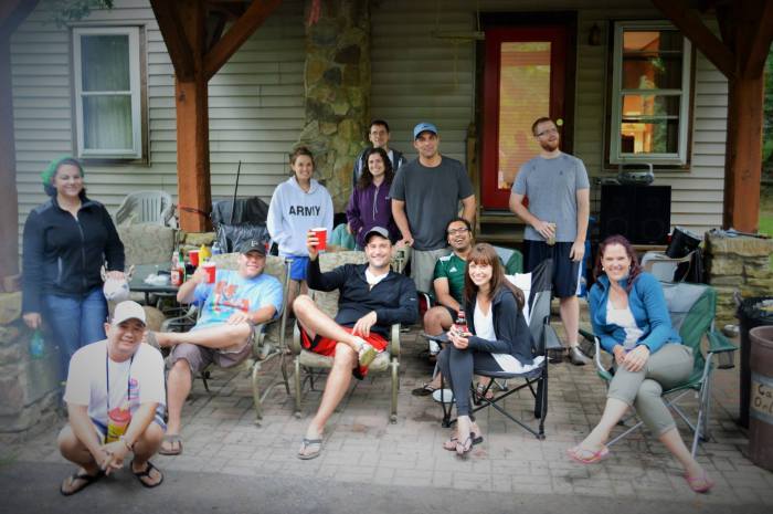 Zaterdag - toen het inmiddels regende