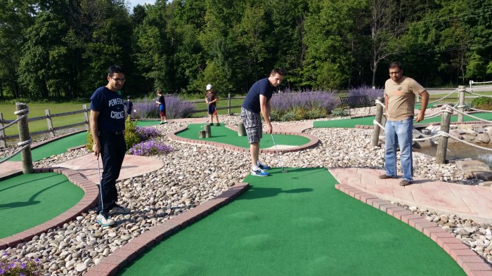 Minigolf op Tussey Mountain