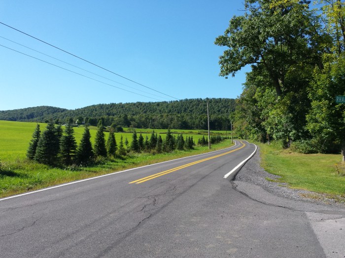 Glooiende heuvels in Black Moshannon State Park