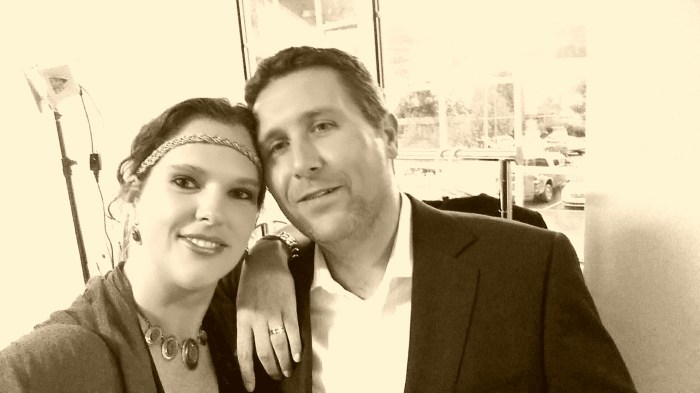 Michiel en ik terug naar de twintiger jaren