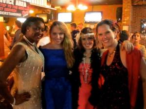 Reni, Elise, Meghan en ik