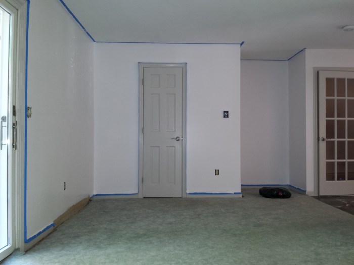 Deuren, plafond en muren ook weer netjes