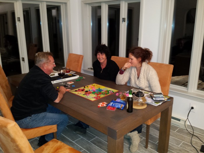 Oorlog, in de sunroom