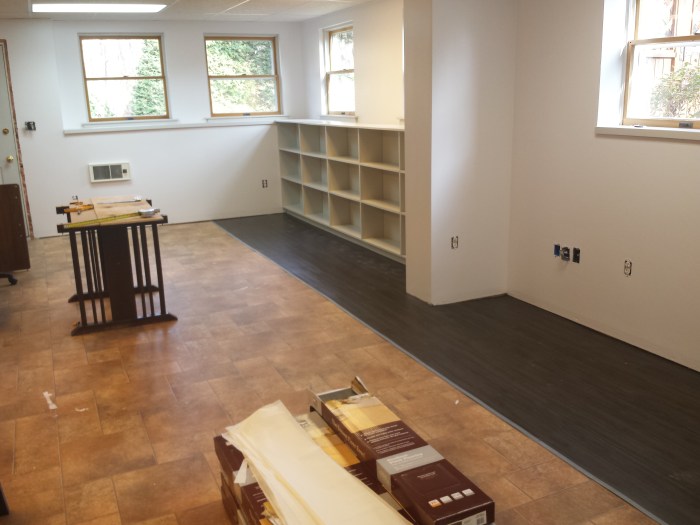 De vloer - in the making