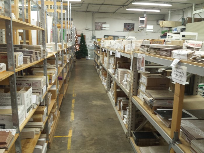 Net een bouwmarkt, alleen dan wat kleiner