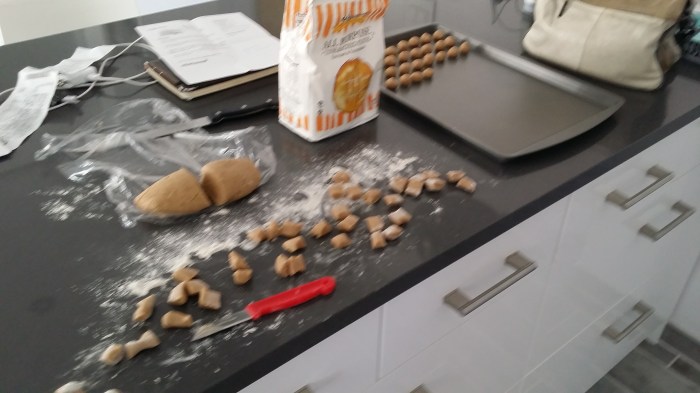 Bakken... niet mijn kracht, maar het is wel gelukt!