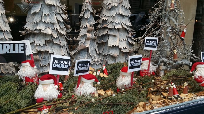 Je suis Charlie Hebdo - overal steunuitingen in Parijs