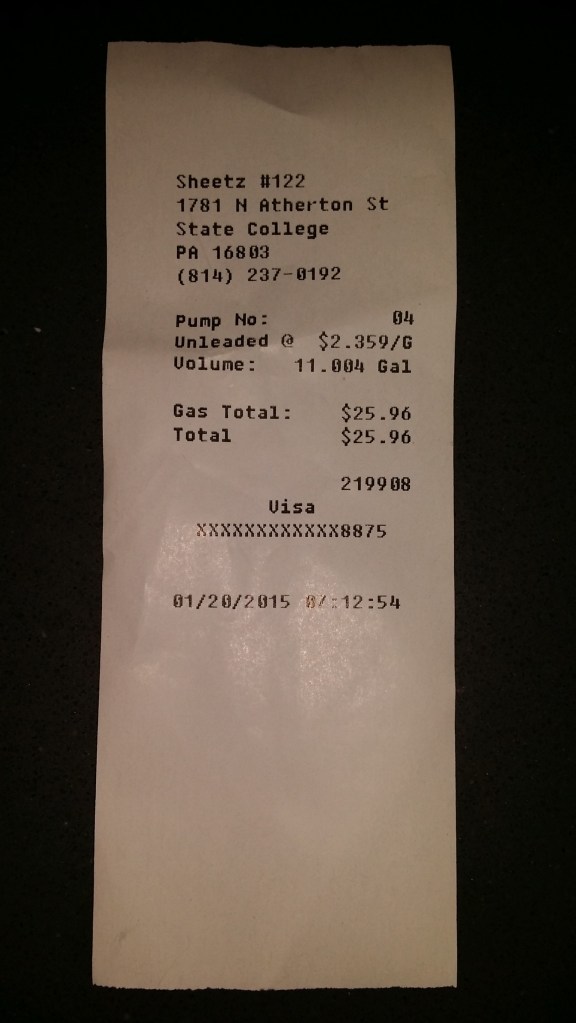 Recent benzinebonnetje. Bijna gratis!