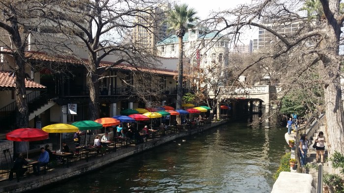 De Riverwalk (beetje nep)