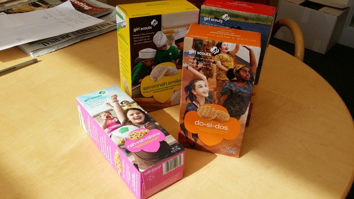 Girl scout cookies