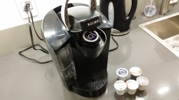 Ons koffiezetapparaat van Keurig