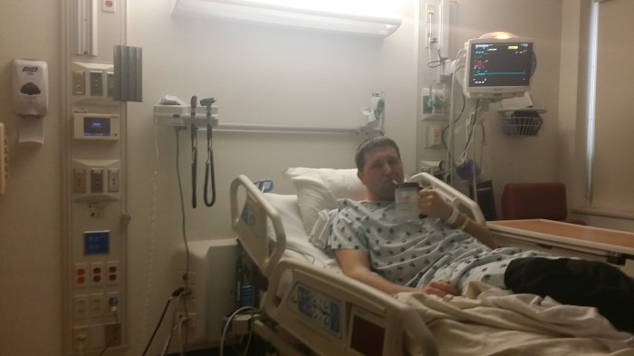 Op de intensive care unit... volledig verzorgd