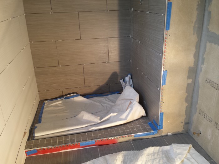 De vloer met mozaiek