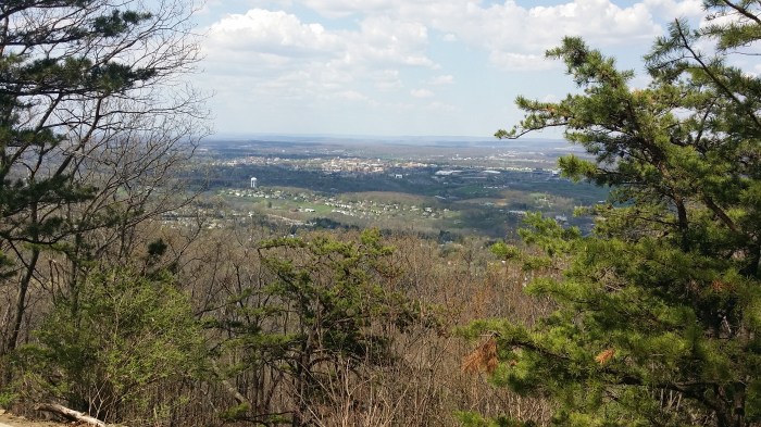 Uitzicht vanaf de Mount Nittany