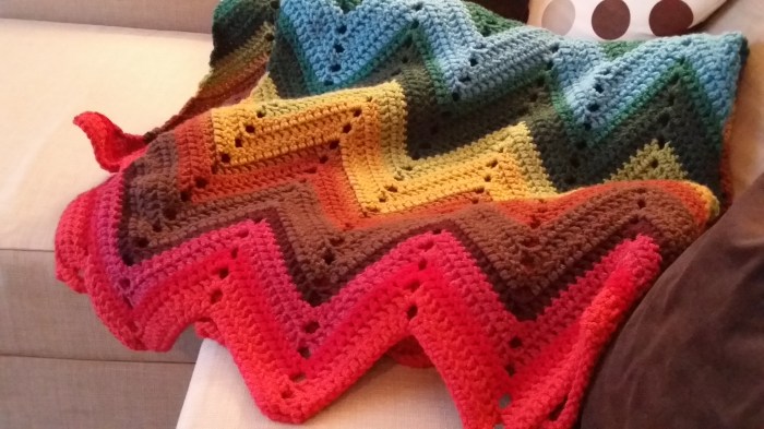 In detail: gehaakte deken