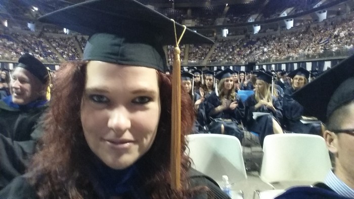 Ik en mijn professorpet