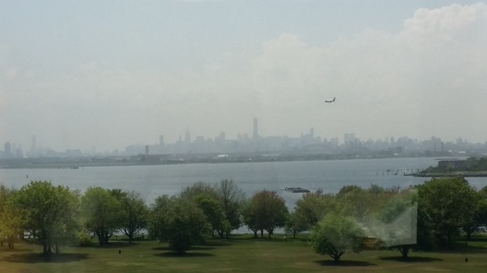 De skyline van Manhattan - we komen er nog wel eens!