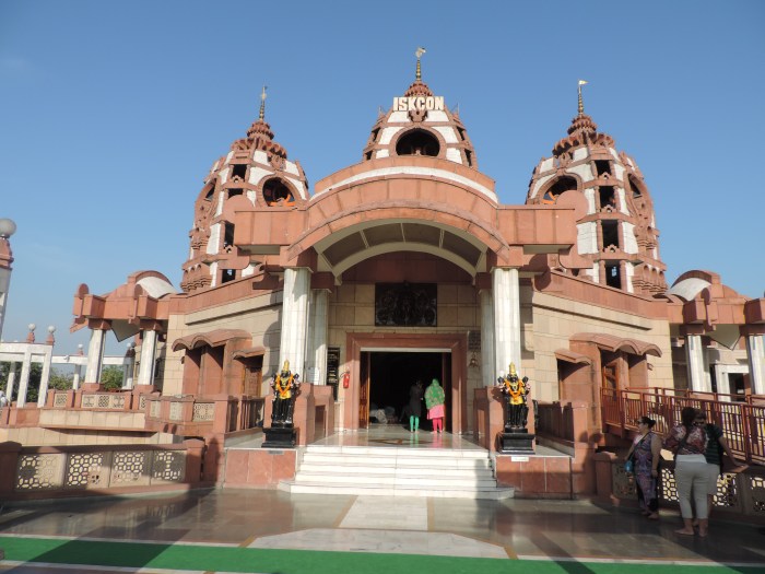 De Iskcon tempel