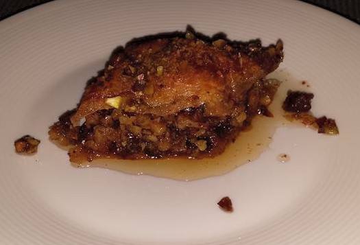 Eenpersoonsportie. Heel, heel lekker