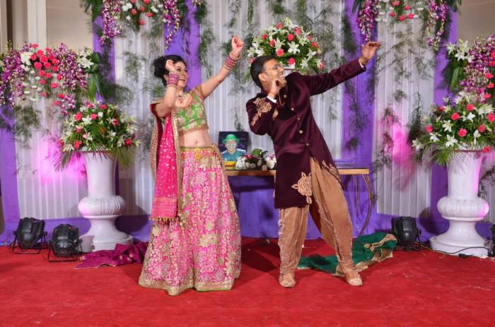 De dans van Pranav en Priya 