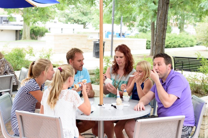 Ijsjes bij de Berkey Creamery!