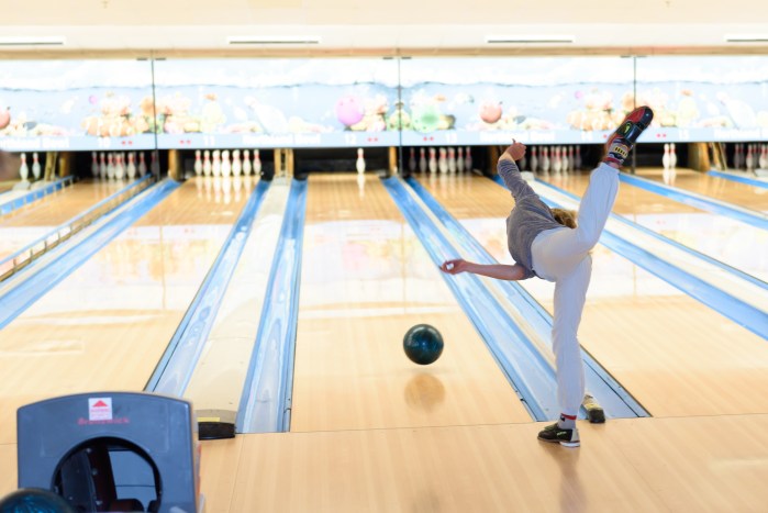 Turnen op de bowlingbaan!
