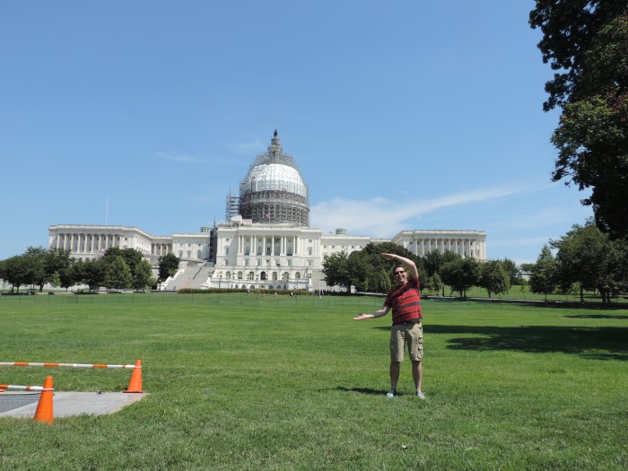 Het Capitool stond in de steigers