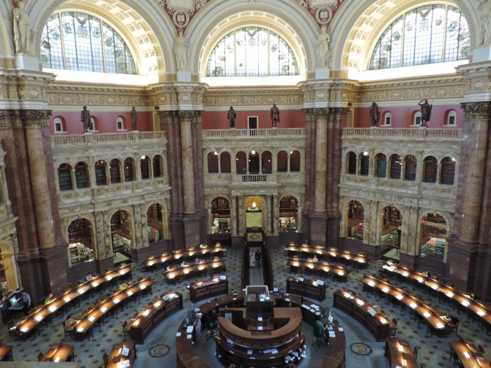 Studiezaal in de Library of Congress