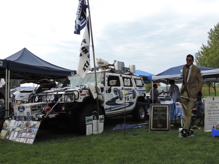 Met een echte custom Hummer!