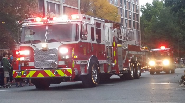 De Alpha Fire Company rijdt ook mee