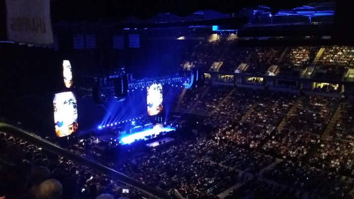 Bovenin en achterin, maar een geweldige ervaring!