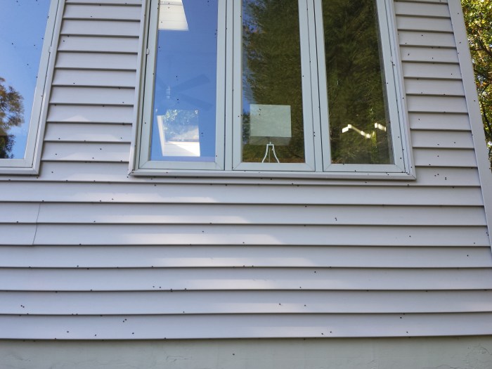 Lastig te zien, maar deze muur zit er onder! 