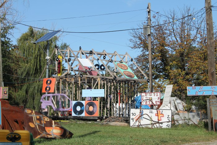 ... en op de huizen!