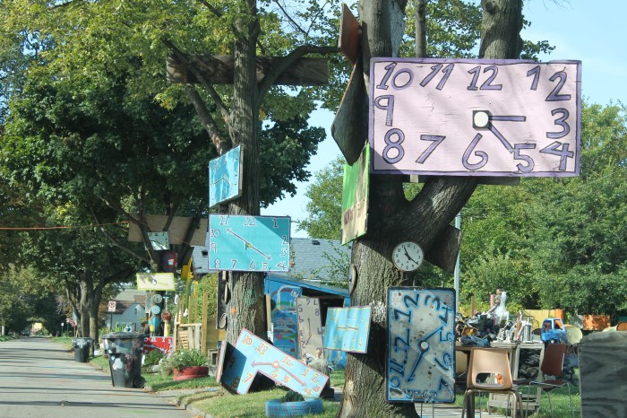 Vol gekkigheid op de bomen... 