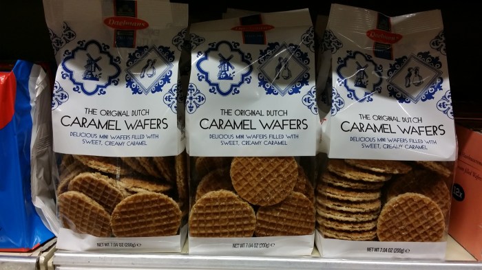 Mini stroopwafels